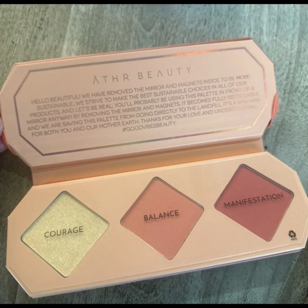 Aether ATRH BEAUTY Crystal Charged Cheek Palette